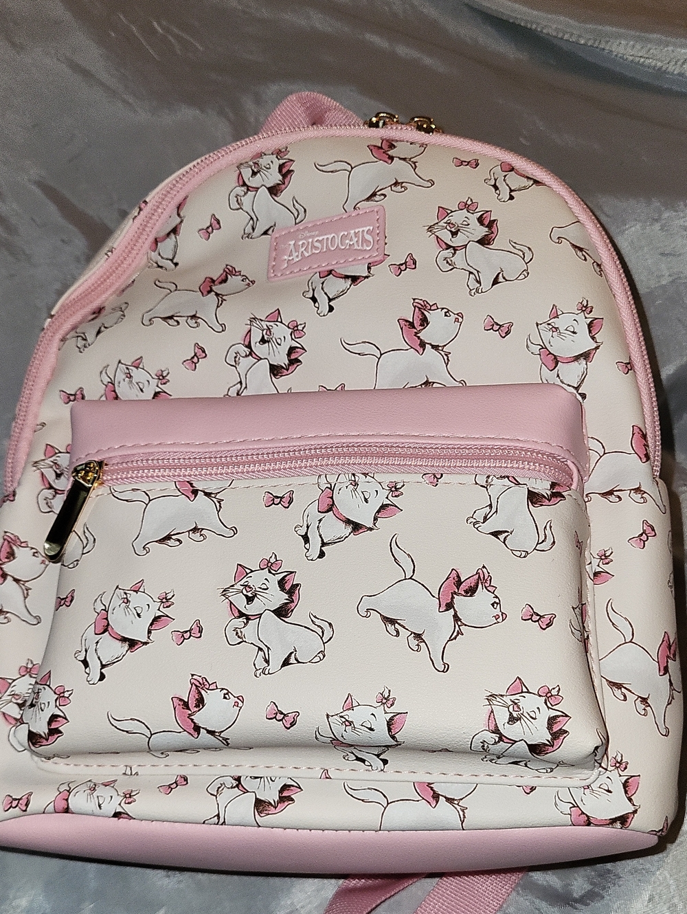 Disney Aristocat Marie Patterned Small Backpack Ha M